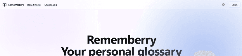 Rememberry website